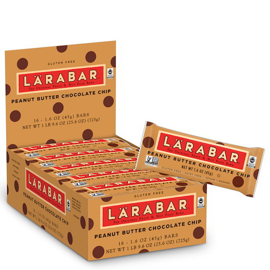 酷牌库|商品详情-Larabar进口代理批发 Larabar 非转基因不含麸质纯素不含乳制品不含大??豆腰果饼干健康棒，27.2 盎司，每箱 4 块