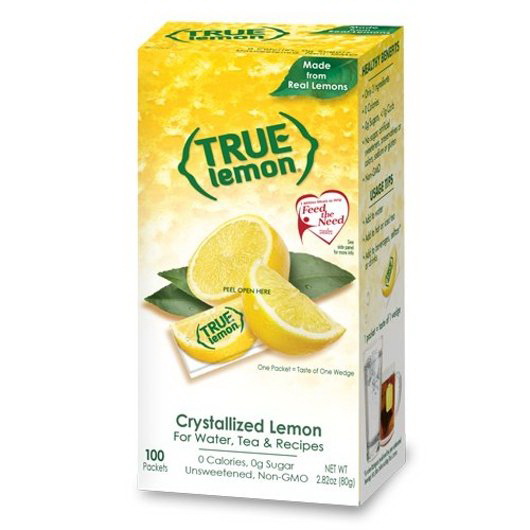 True Citrus进口代理批发 True Citrus True 柠檬分配器包装，0.8 克，每箱 1200 个