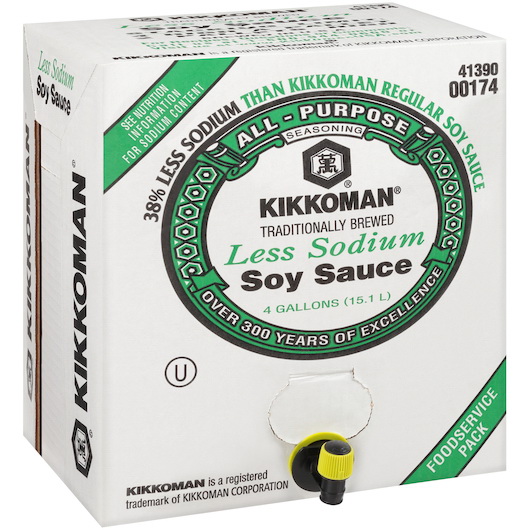 Kikkoman Less Sodium Soy Sauce Packets