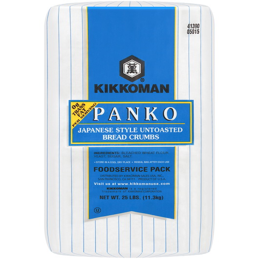 Kikkoman进口代理批发 Kikkoman Panko 未烤面包屑，25 磅，每箱 1 个