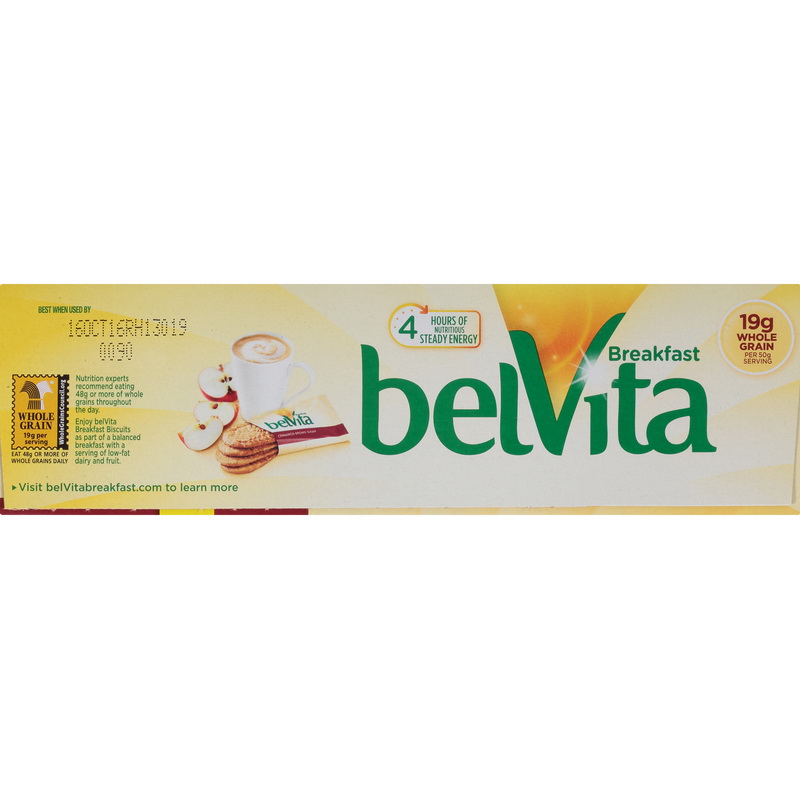 酷牌库|商品详情-Belvita进口代理批发 Belvita 肉桂红糖早餐棒，1.76 盎司，每盒 8 块，每箱 8 块