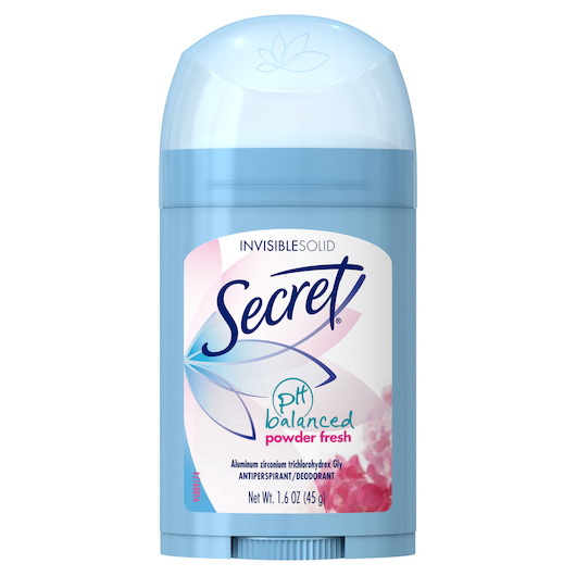 酷牌库|商品详情-Secret进口代理批发 Secret 隐形固体粉末清新 1.6 盎司除臭剂，1.6 盎司，每箱 2 件