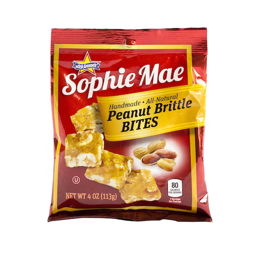 Sophie Mae进口代理批发 Sophie Mae Candy Brittle Bites 可钉状，4 盎司，每箱 12 颗