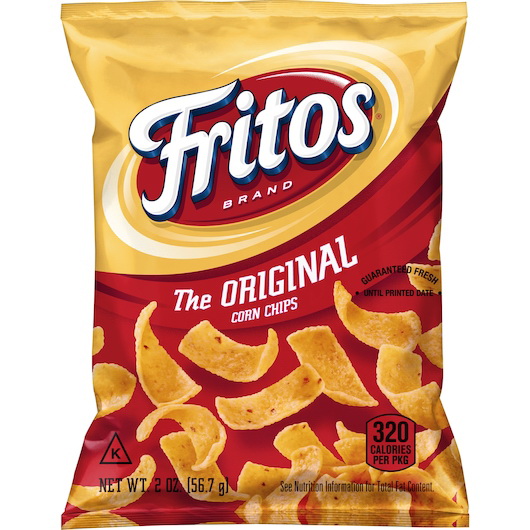 Fritos进口代理批发 常规 Fritos 零食，2 盎司，每箱 64 粒