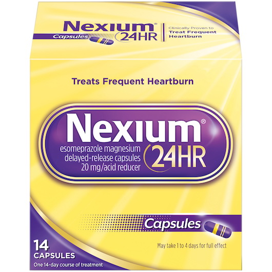 Nexium进口代理批发 Nexium 减酸剂延迟释放片剂，每片 14 片，每箱 6 片