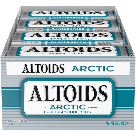 酷牌库|商品详情-Altoids进口代理批发 Altoids 北极冬青，1.2 盎司，每箱 12 颗