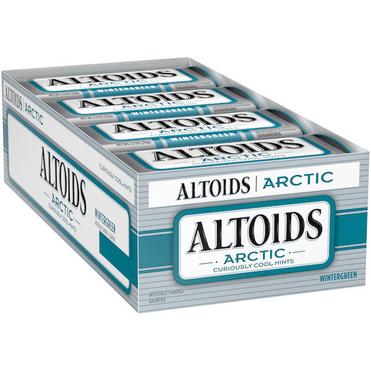 酷牌库|商品详情-Altoids进口代理批发 Altoids 北极冬青，1.2 盎司，每箱 12 颗