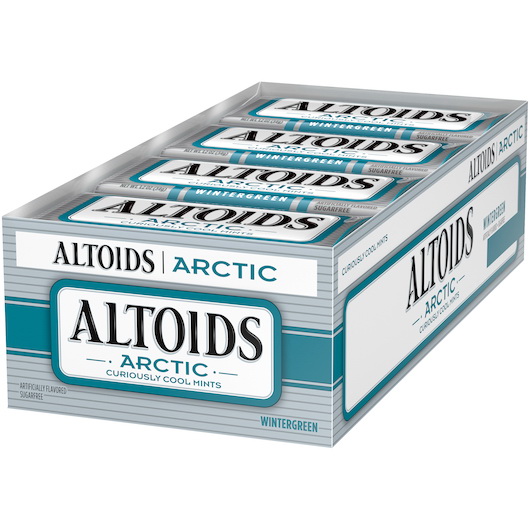 酷牌库|商品详情-Altoids进口代理批发 Altoids 北极冬青，1.2 盎司，每箱 12 颗