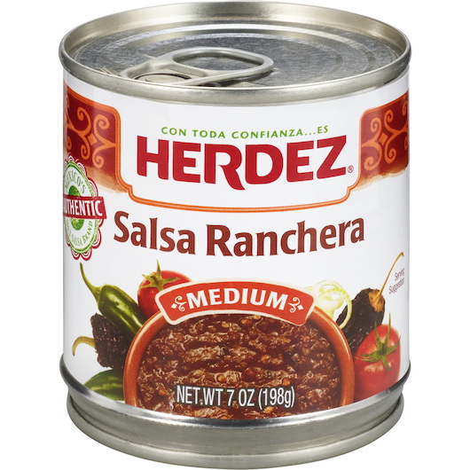 Herdez进口代理批发 Herdez Salsa Ranchera，7 盎司，每箱 12 粒