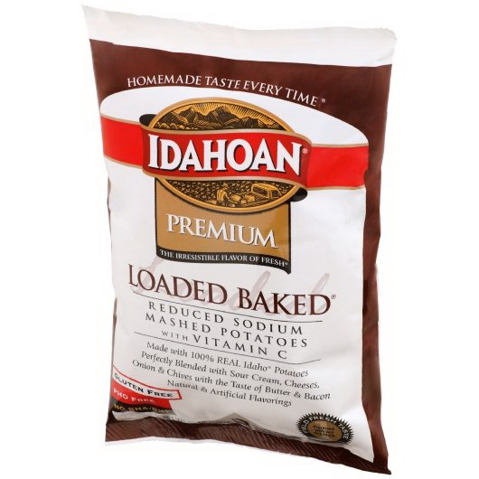 Idahoan Foods进口代理批发 Idahoan Foods 低钠烤土豆泥，31 盎司，每箱 1 个