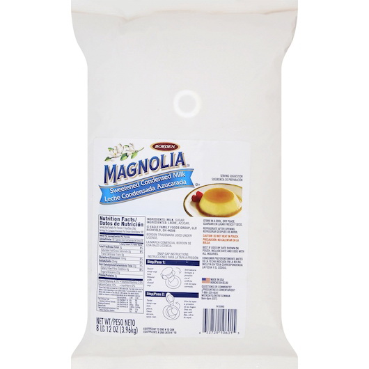 Magnolia进口代理批发 Magnolia 甜炼乳，8.75 磅，每箱 3 颗