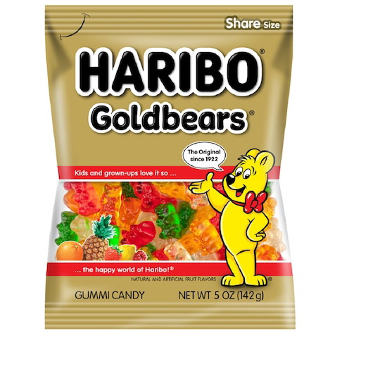 Haribo进口代理批发 Haribo 金熊软糖，5 盎司，每箱 12 颗