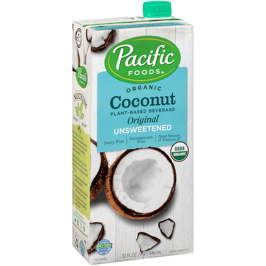 酷牌库|商品详情-Pacific Foods进口代理批发 Pacific Foods 有机原味无糖椰奶，32 液量盎司，每箱 12 颗