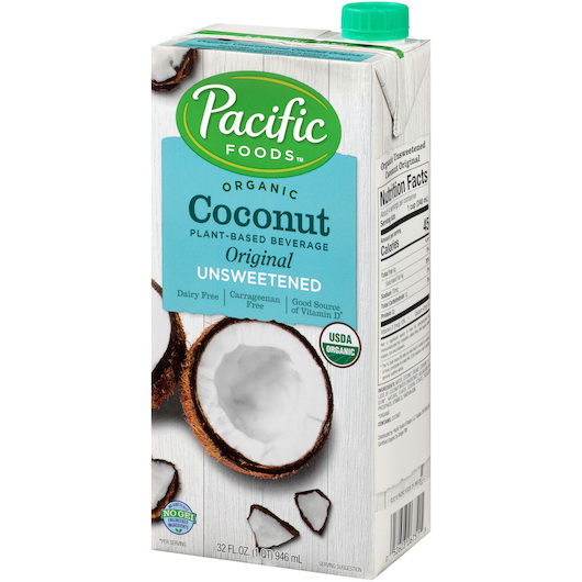 酷牌库|商品详情-Pacific Foods进口代理批发 Pacific Foods 有机原味无糖椰奶，32 液量盎司，每箱 12 颗