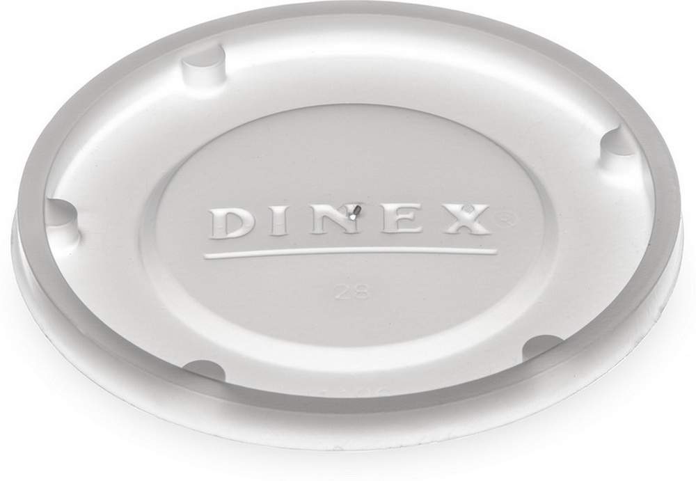 Dinex进口代理批发 Dinex 半透明玻璃杯盖，2.63 英寸，每盒 1 个，每箱 1000 个