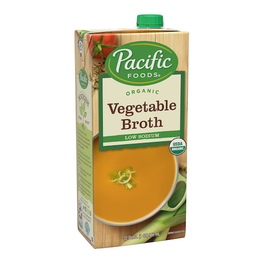 Pacific Foods进口代理批发 Pacific Foods 有机低钠蔬菜汤，32 液量盎司，每箱 12 个