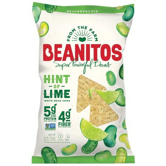 Beanitos进口代理批发 Beanitos 白豆片 淡淡青柠味，各 1 片，每箱 6 片