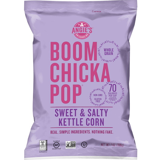 Angie's Artisan Treats进口代理批发 Angie's Boomchickapop Artisan Treats 甜咸水壶玉米，7 盎司，每箱 12 颗