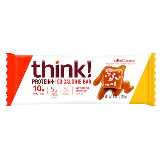 酷牌库|商品详情-Thinkthin进口代理批发 Thinkthin Bar 咸焦糖瘦肉，1.41 盎司，每箱 12 块