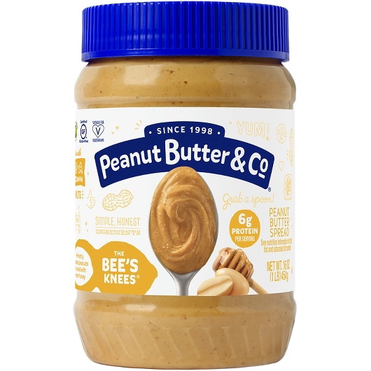 Peanut Butter进口代理批发 Peanut Butter & Co The Bee's Knees，16 盎司，每箱 6 件