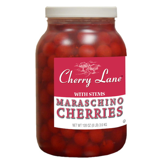 酷牌库|商品详情-Cherry Lane进口代理批发 Cherry Lane Maraschino 樱桃，带茎，1 加仑，每箱 4 颗