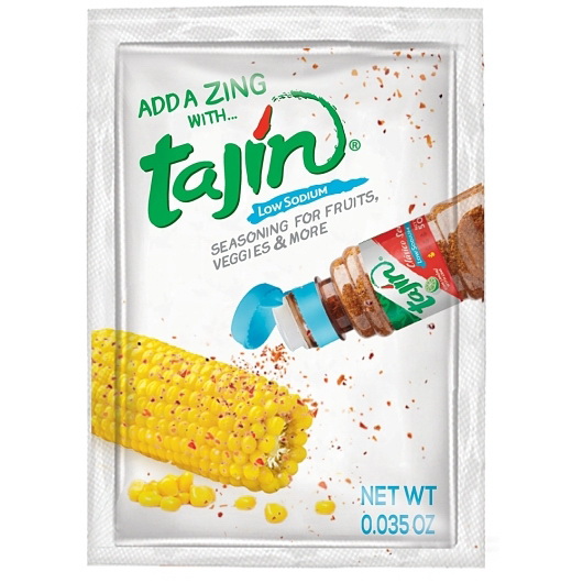 Tajin进口代理批发 Tajin 低钠水果调味料包，0.035 盎司 - 每包 1000 个 - 每箱 1 包，每箱 1 个