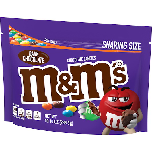 M and Ms Mini Milk Chocolate Candy, 1.77 Ounce -- 144 per case.