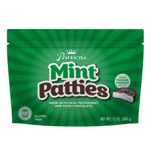 酷牌库|商品详情-Mint Patties进口代理批发 薄荷馅饼袋装薄荷馅饼立式袋，12 盎司，每箱 6 个