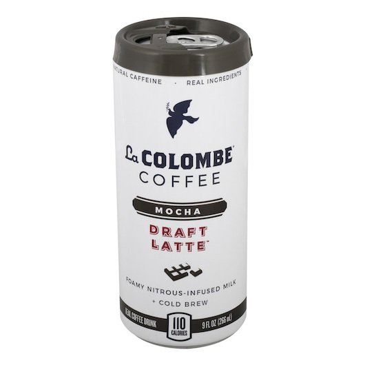 La Colombe进口代理批发 La Colombe 摩卡冷萃拿铁，9 液量盎司，每箱 12 颗