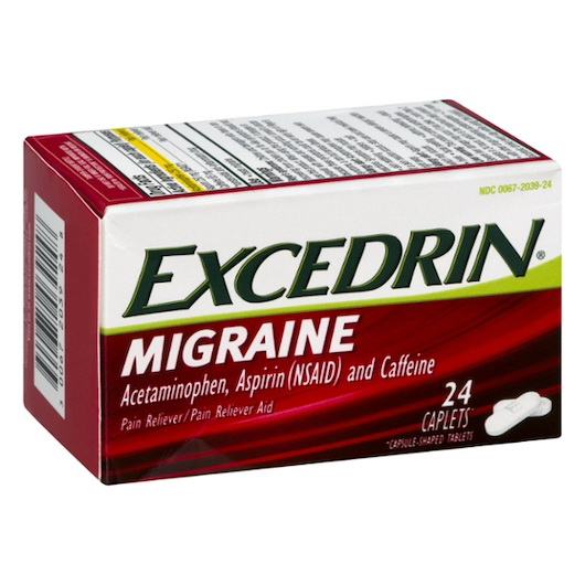 酷牌库|商品详情-Excedrin进口代理批发 Excedrin 偏头痛，每种 24 粒，每盒 3 粒，每箱 8 粒