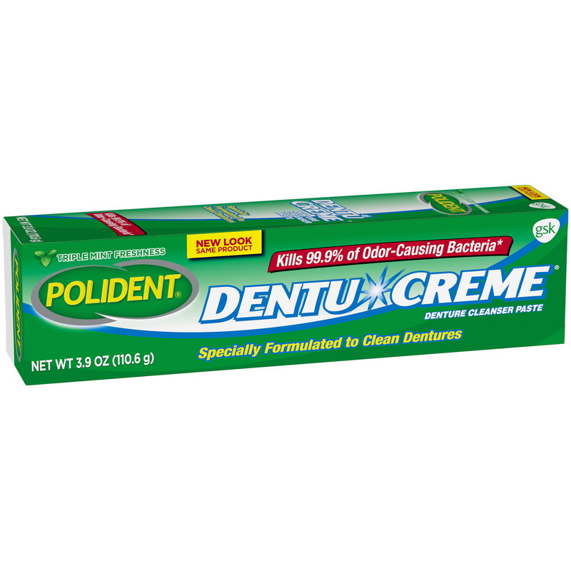 酷牌库|商品详情-Polident Cleanser进口代理批发 Polident Cleanser Denture Creme 清洁膏，3.9 盎司，每箱 12 块