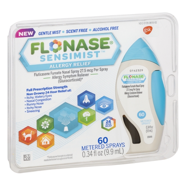 酷牌库|商品详情-Flonase进口代理批发 Flonase Sensimist，60 剂量，每盒 3 颗，每箱 4 颗