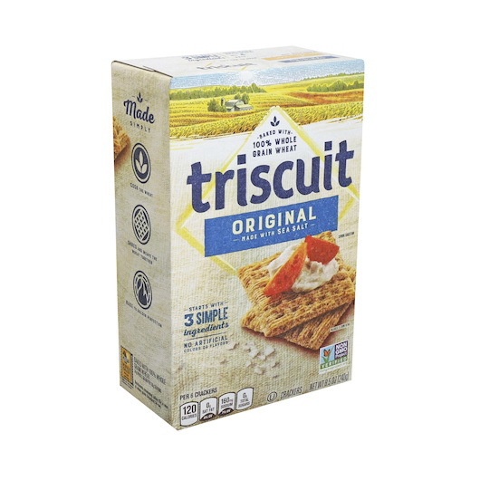 酷牌库|商品详情-Triscuit进口代理批发 Triscuit 原味饼干，8.5 盎司，每箱 12 块