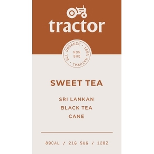 Tractor Beverage Co进口代理批发 Tractor Beverage Co 浓缩甜茶，32 盎司，每箱 12 件