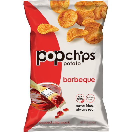 Popchips进口代理批发 Popchips 烧烤犹太爆米花，5 盎司，每箱 12 个