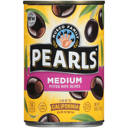 酷牌库|商品详情-Pearls进口代理批发 Pearls 中等去核橄榄，6 盎司，每箱 12 颗