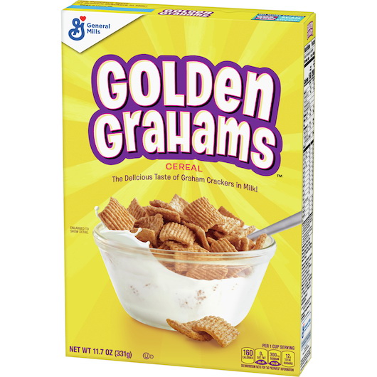 Golden Grahams进口代理批发 Golden Grahams 麦片，11.7 盎司，每箱 12 粒