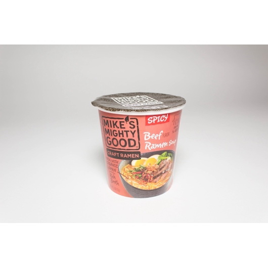 Mike'S Mighty Good进口代理批发 Mike's Mighty Good Craft Ramen 有机牛肉拉面汤，1.8 盎司，每箱 6 个