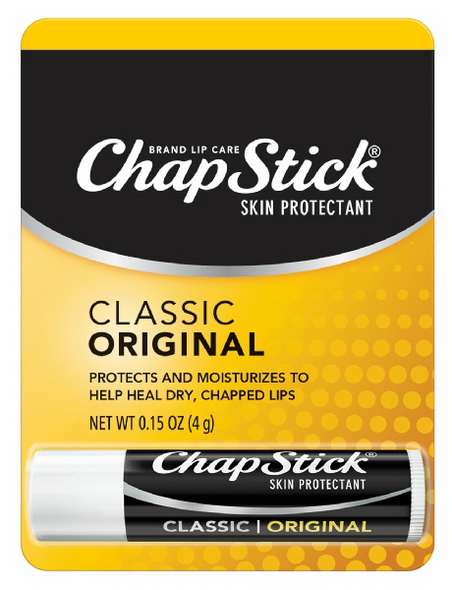 Chapstick进口代理批发 Chapstick 常规吸塑卡，0.15 盎司，每盒 12 个，每箱 12 个