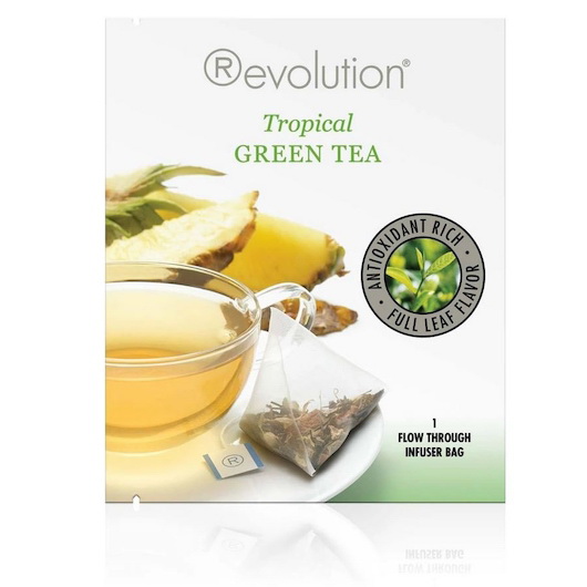 Revolution Tea进口代理批发 Revolution Tea 热带绿茶，20 片，每箱 6 片