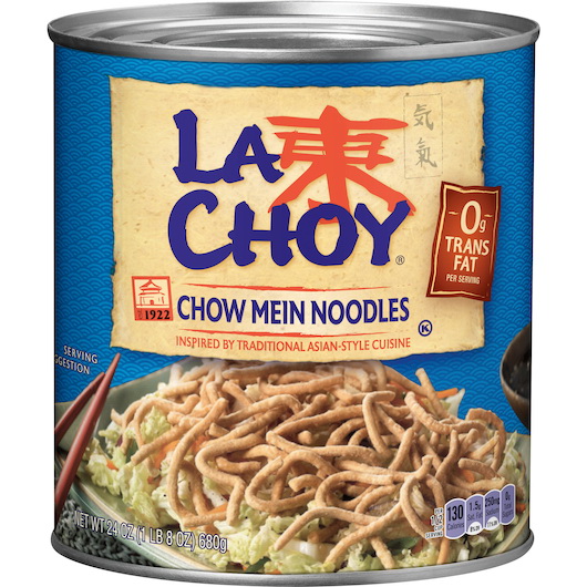 La Choy进口代理批发 La Choy Chow Mein 面条，24 盎司，每箱 6 个