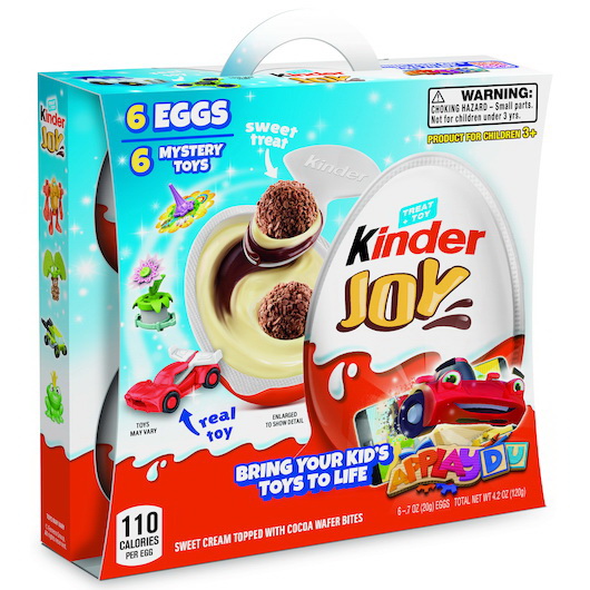 Kinder Joy进口代理批发 Kinder Joy 多件装，4.2 盎司，每箱 10 件