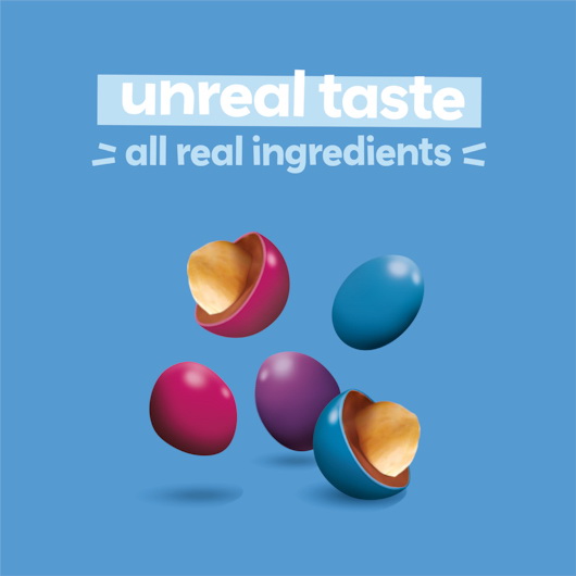 酷牌库|商品详情-Unreal Candy进口代理批发 Unreal Candy 糖果涂层黑巧克力花生袋，5 盎司，每箱 6 个