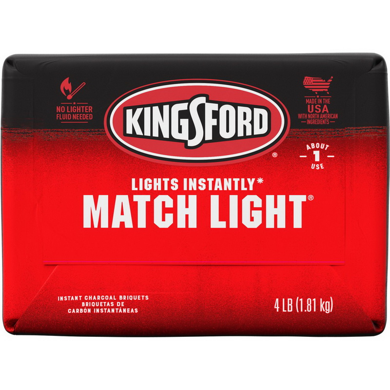 酷牌库|商品详情-Match Light进口代理批发 Kingsford 火柴煤球 6/4 磅、4 磅、每箱 6 个