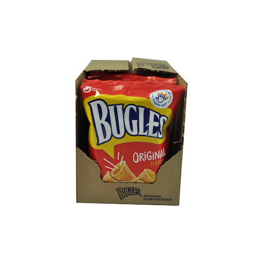 酷牌库|商品详情-Bugles进口代理批发 Bugles 原味，3 盎司，每箱 6 个