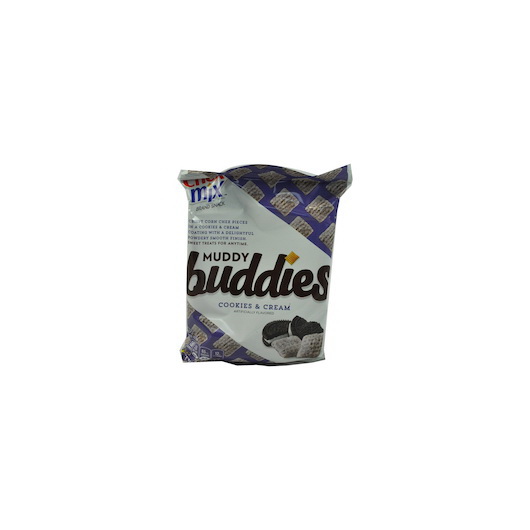 Chex Mix进口代理批发 Chex Mix Muddy Buddies 饼干和奶油零食混合物，4.25 盎司，每箱 7 块