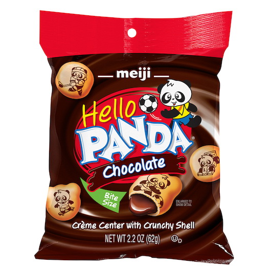 Hello Panda进口代理批发 Hello Panda 巧克力多件装，2.2 盎司，每箱 4 块