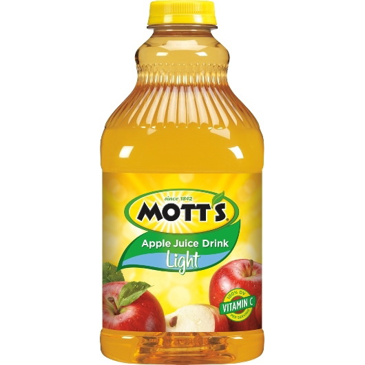 Mott's进口代理批发 Mott's 淡味苹果汁，64 液量盎司，每箱 8 颗