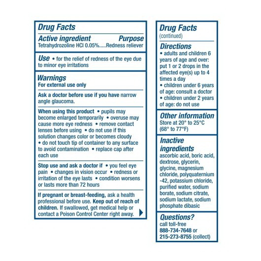 酷牌库|商品详情-Visine进口代理批发 Visine 红眼舒适剂，0.5 液量盎司，每盒 3 粒，每箱 12 粒