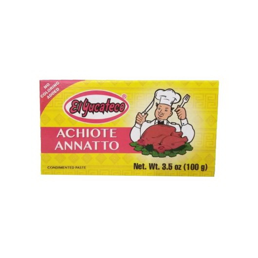 El Yucateco进口代理批发 El Yucateco Achiote/胭脂树膏 盎司，3.5 盎司，每箱 12 件